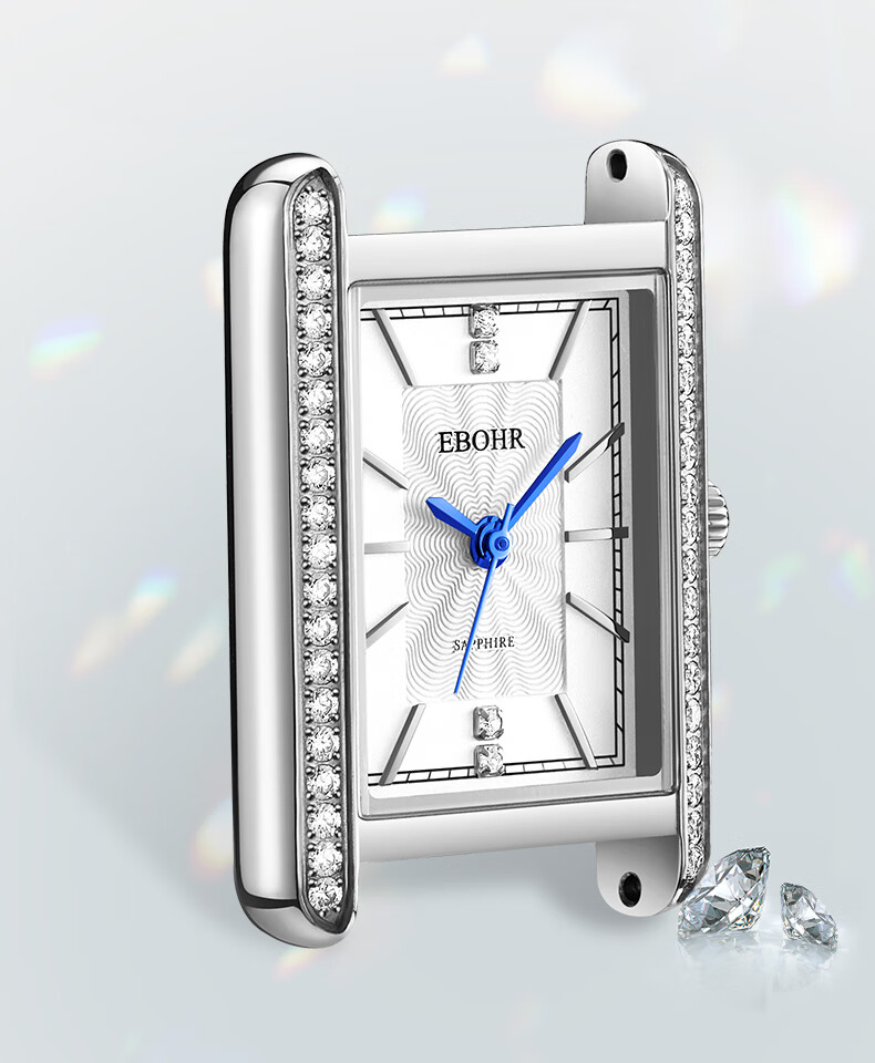 EBOHR Women's Watch, Kana Series Retro Small Square Watch, Birthday And Valentine's Day Gift, Quartz Women's Watch 51711446 9