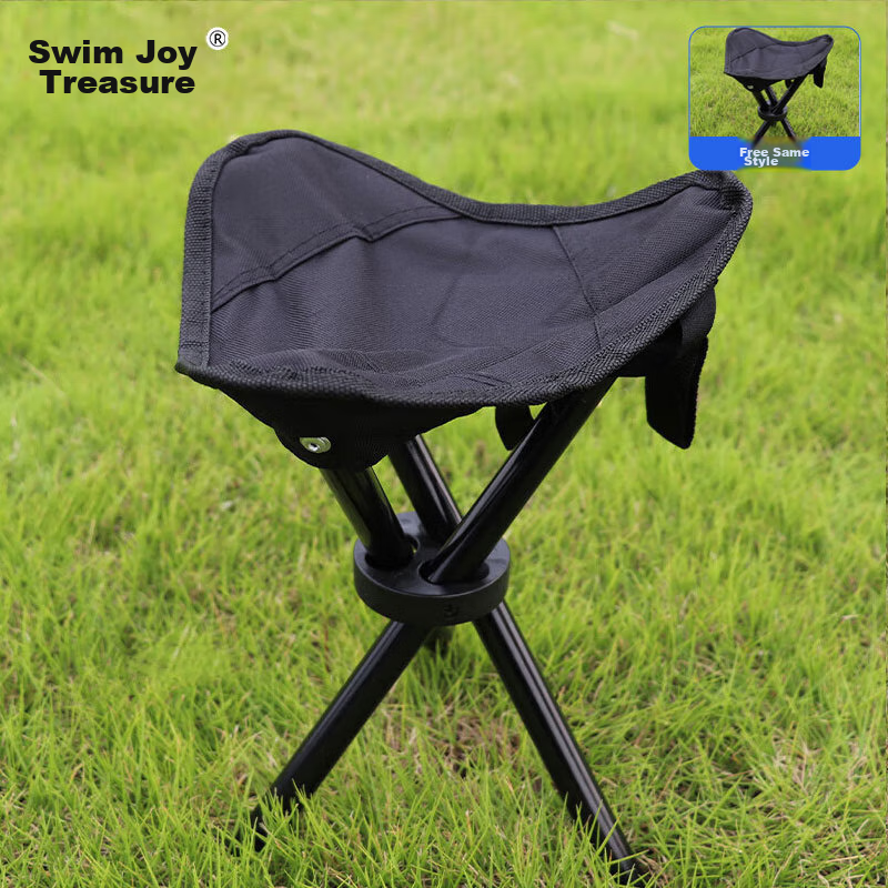 Yonglebao Folding Stool, Outdoor Chair, Fishing Seat, Queuing Aid, Home And Street Vendor Use, Small Bench, 2-Piece Set