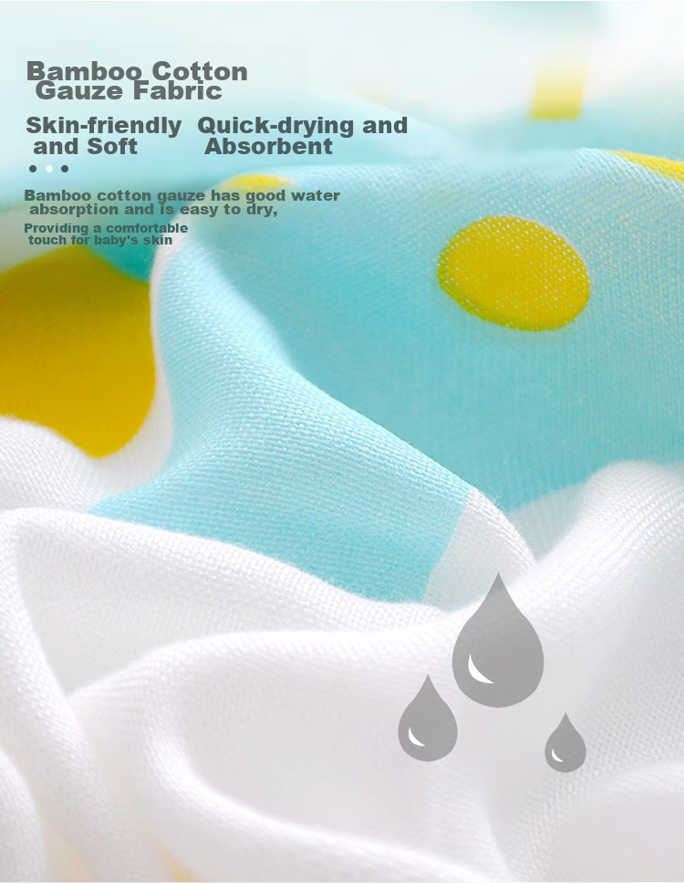 9I9 Baby Blanket, Newborn Child Quilt, Bamboo Fiber Wrap, Single-Cover Quilt, Air Conditioning Quilt, Summer Cool Quilt, A21 Rabbit 3