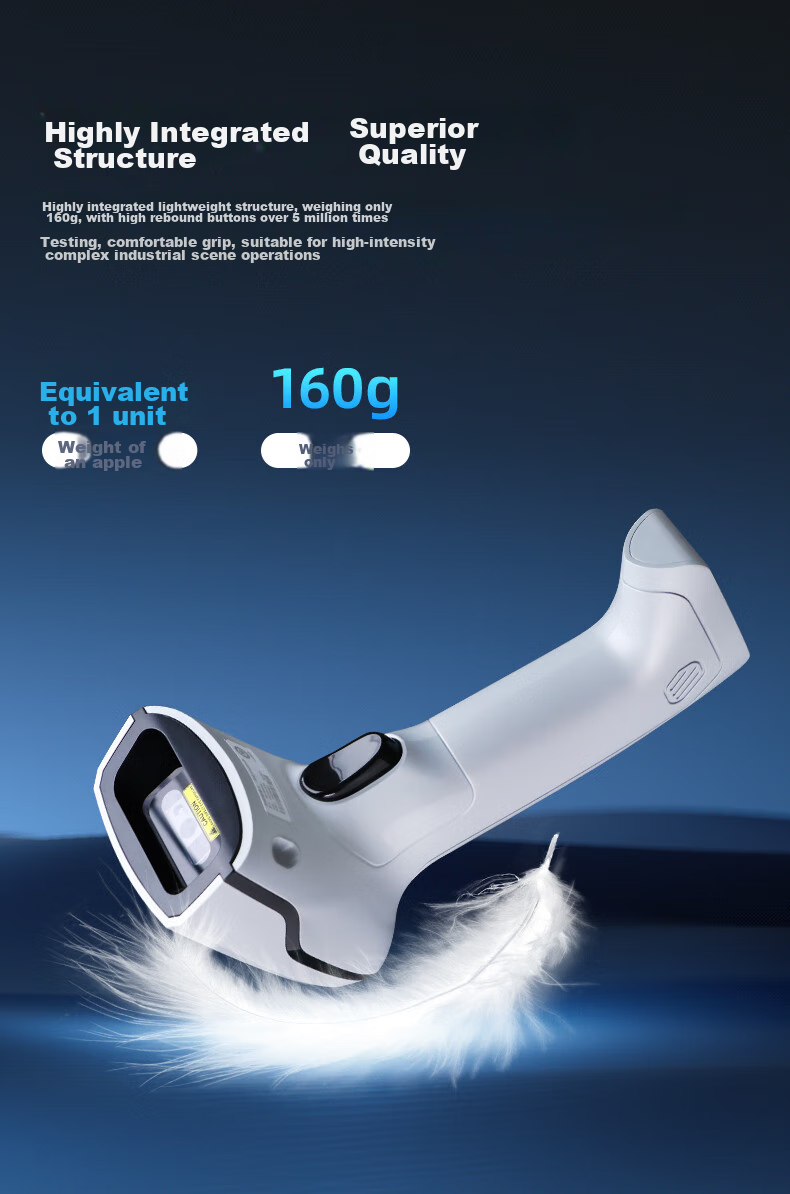 Haikangwei Shijiren MV-ORH330 Barcode Scanner, 1D/2D Barcode, for Express Delivery, Supermarket Checkout, Warehouse, Barcode for Pharmaceutical Traceability, General-Purpose Barcode Scanner Gu 8