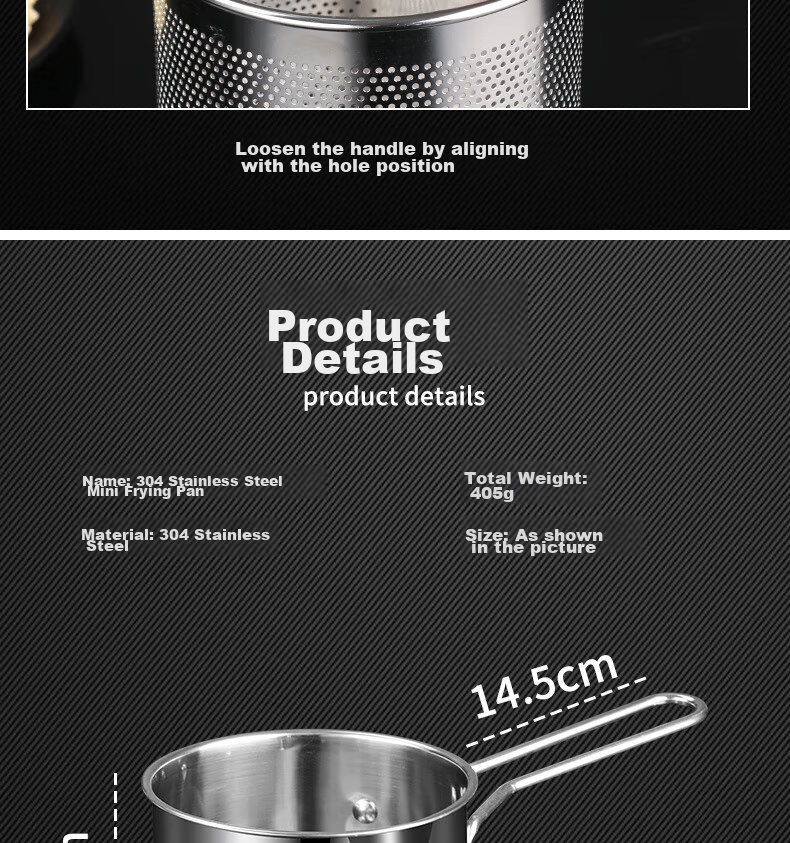 BJ Stainless Steel Deep Fryer for Tempura, Fried Chicken And General Cooking, Compatible with Induction And Gas Stoves, 1200ML Capacity 12