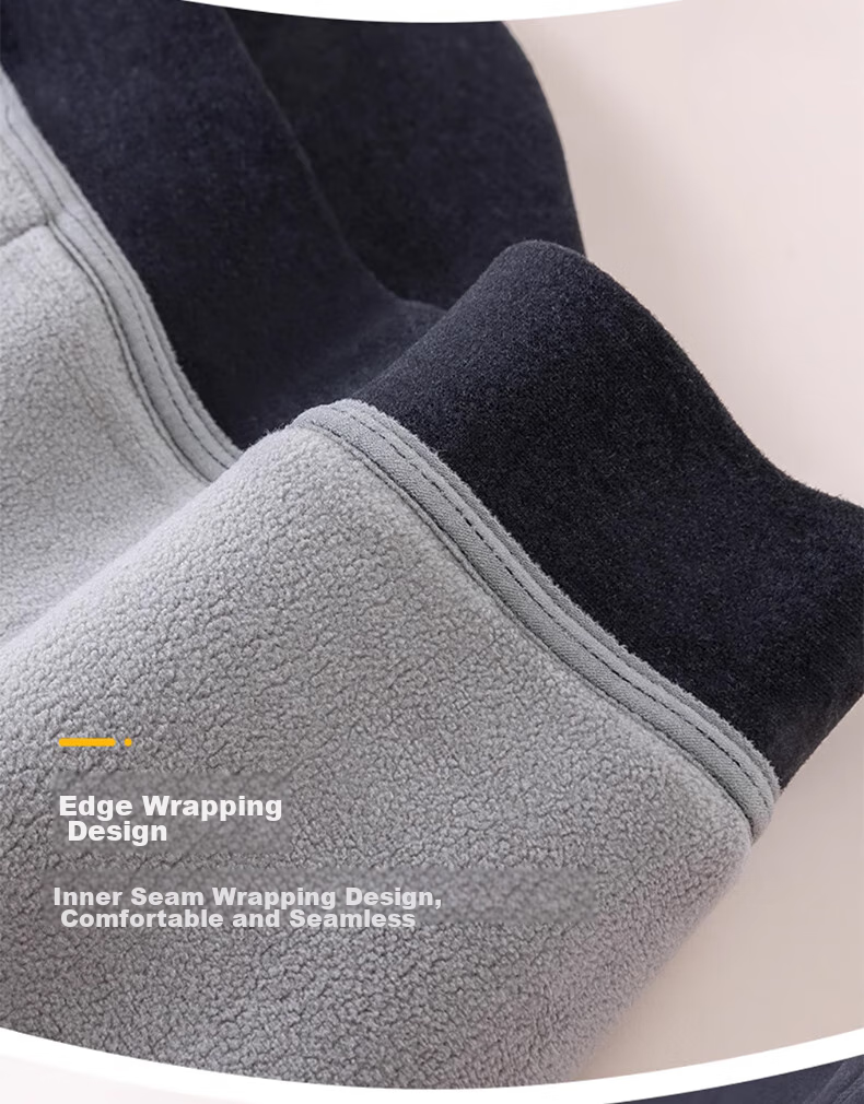 LangSha Thermal Underwear for Men [2026 Fall New Arrival], Fleece-Lined Thick Graphene Knee Protection Base Layer Pants, Extra Thick Cotton Pants for Northeast China 18