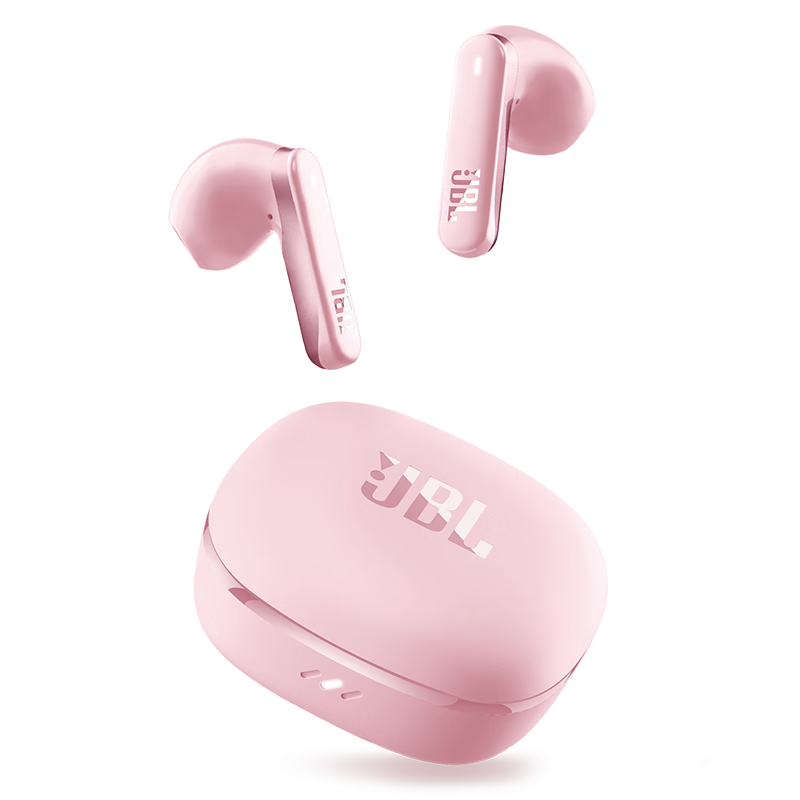 JBL T280TWS X3 Wireless Bluetooth Earphones, Semi-In Music Calling Noise-Cancelling Gaming Headset with Long Battery Life, Compatible with Latest Apple And Huawei Models 2026, Pink