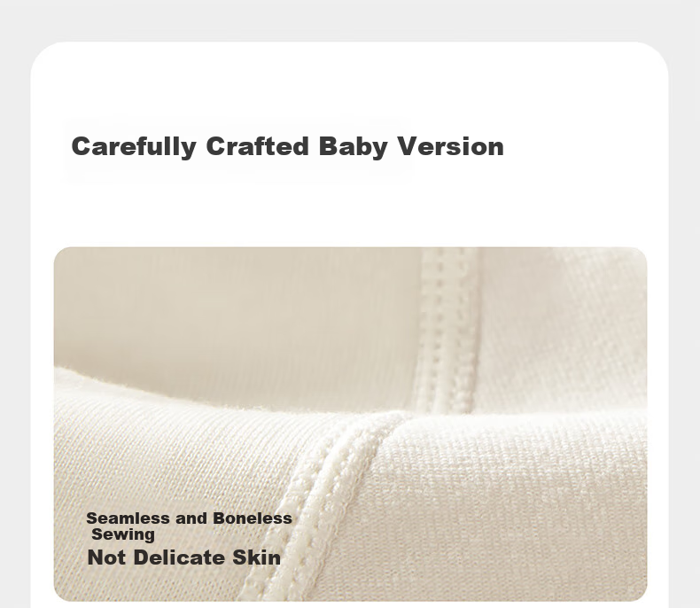 Babycare Baby Romper, Infant Onesie, Embroidered Bodysuit, Long-Sleeve Mid-Cut Crawling Suit, Moonlight White, 73cm 12