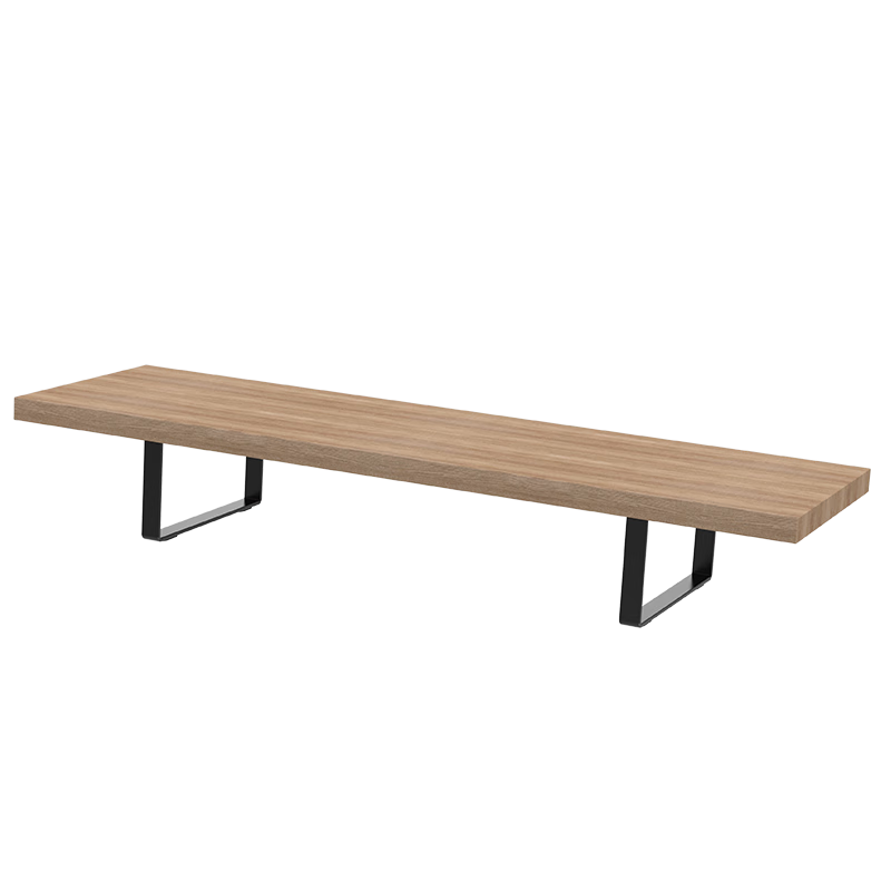 ATSCORE Monitor Riser, Computer Stand Riser, Monitor Stand, Desktop Computer Desk Stand, Laptop Stand, Desktop Base, Walnut Brow