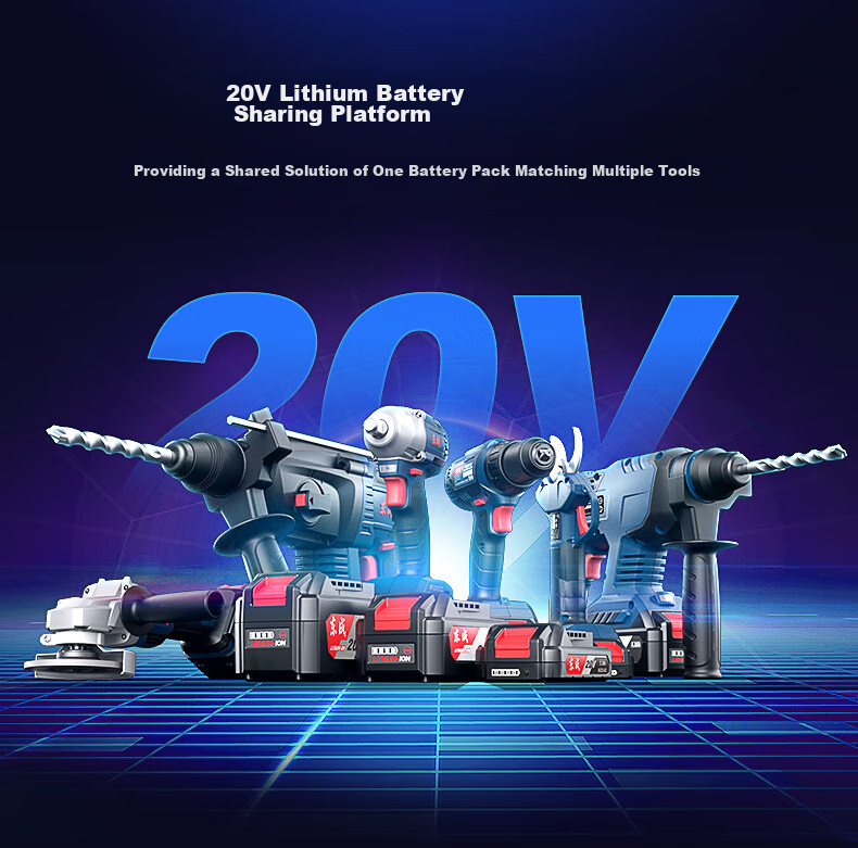 Dongcheng Blower, Lithium Battery Brushless DCQF32D, 20V 4.0Ah Single Battery High-Power Leaf Blower, Dust Blower 5