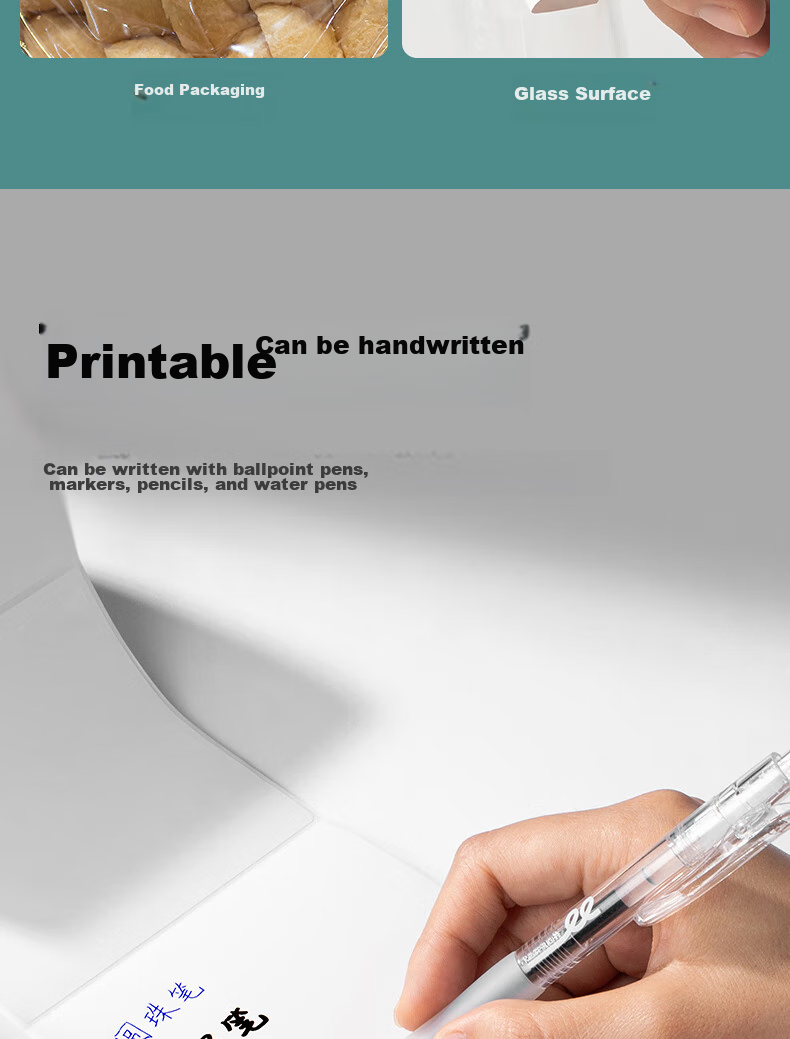 Deli 40*80mm, 400 Sheets*72 Rolls, Mint Sea Triple-Protection Thermal Label Paper, Milk Tea Clothing Self-Adhesive Printing Paper, ZG171 [Compatible with 3-Inch Label Machines 720C Etc.] 13