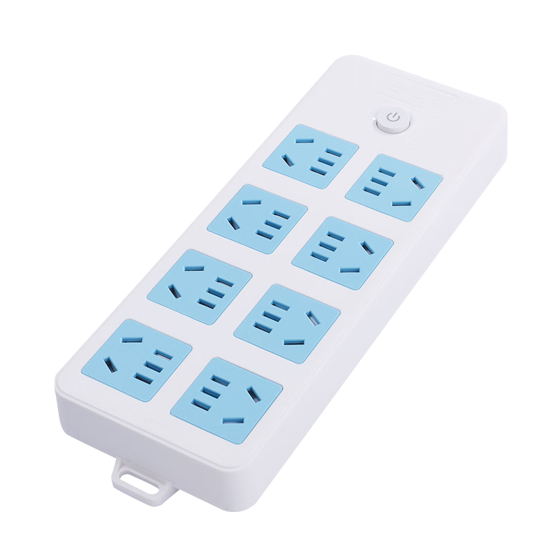 Cici New National Standard Power Strip/Extension Cord/Surge Protector/Power Bar/Power Strip/Power Board 8-Outlet Wireless Power Strip D109 (Power Cord And Plug Not Included)