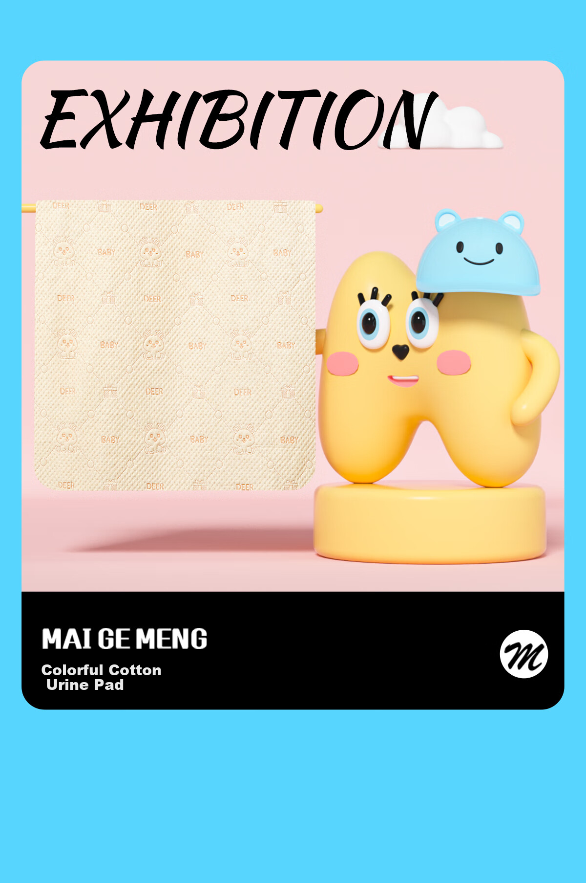 Maigemeng Washable Baby Changing Pad, Cotton Waterproof And Leak-Proof Bed Sheet for Infants, 80*100cm 13