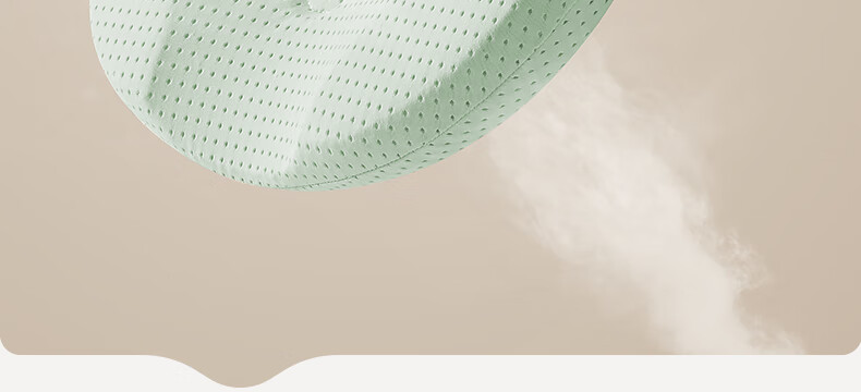 EVOCELER Baby Shaping Pillow Newborn Silicone Head Shaping Pillow 0-6-12 Months All-Season Baby Pillow 7