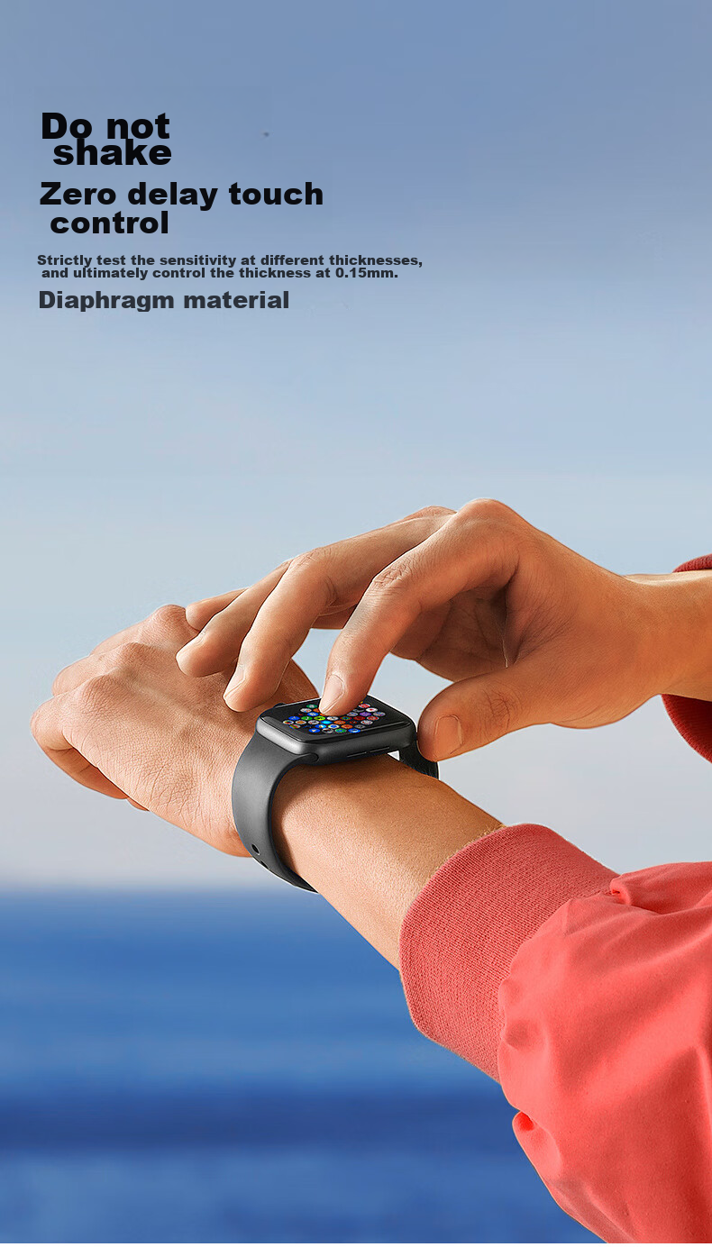 CangHua Compatible with Apple Watch S11 Protective Film, Apple IWatch S10/S11 Watch Film with Self-Aligned Positioning, Full Screen Coverage Hydrogel Film for Apple Watch, 46mm 9