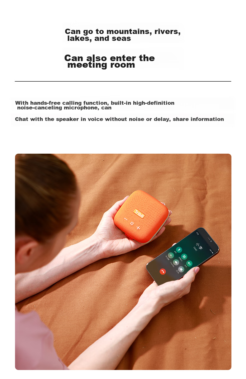 Tribit FunCube 3rd Gen Bluetooth Speaker Portable Outdoor Cycling High Volume Bass Waterproof Wireless Speaker High Quality Sound 2026 Latest Black 11