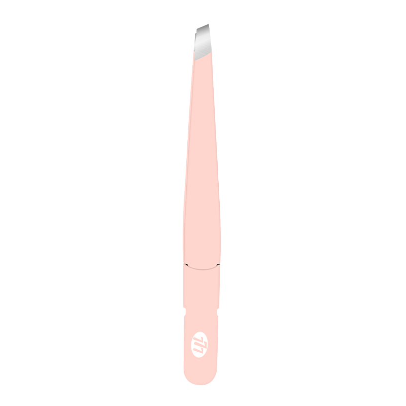 THREE SEVEN Eyebrow Tweezers Hair Removal Tool, Small Tweezers for Plucking Beard And Mustache, Hair Removal Pliers, Eyebrow Plucking Tool, Single Piece, 576 Pink