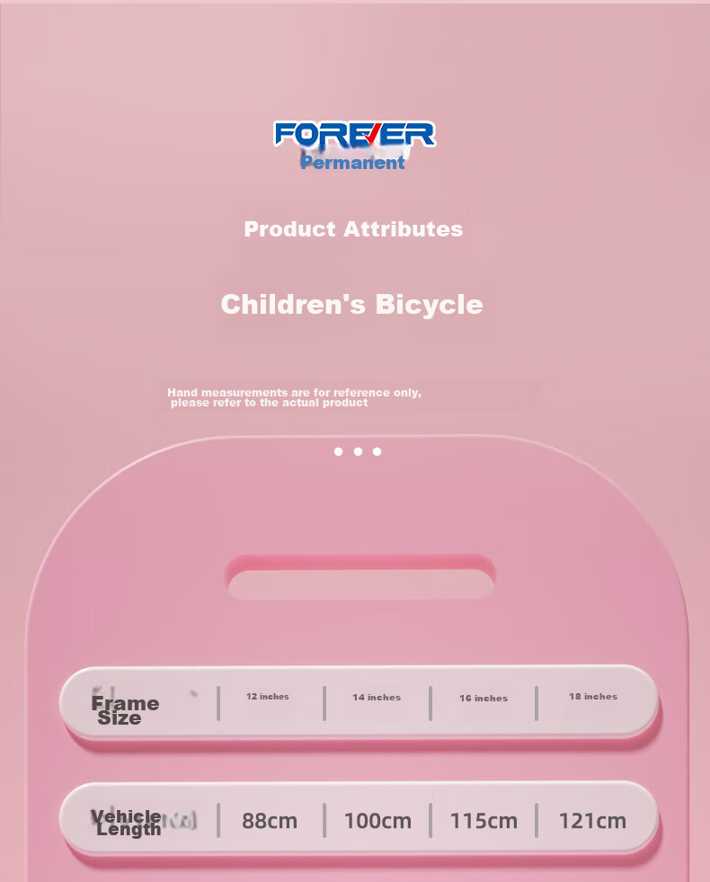 FOREVER Children's Bicycle for Ages 3-6 Foldable Bike for Boys And Girls, 16-Inch Pedal Bike 13