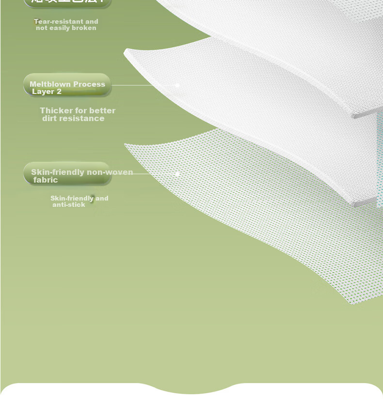 JAJALIN Disposable Four-Piece Set for Double Bed: Bed Sheet, Duvet Cover, Pillowcases, And Sleeping Bag Liner, Disposable Travel Essentials, Panda Design, 2-Piece Set 10