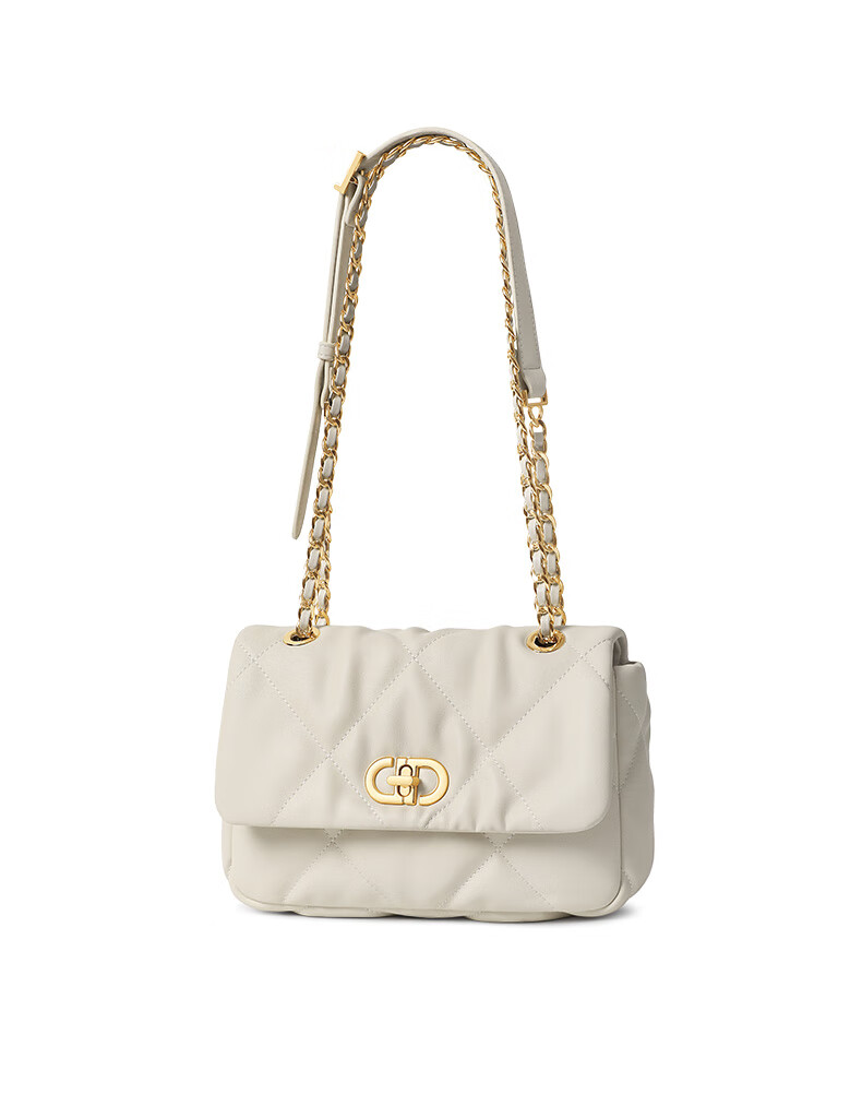 CASSILE Women's Handbag, Shoulder Bag, Quilted Pattern, Large Capacity, Chain Strap, Light Luxury Crossbody Bag, 520 Gift 24