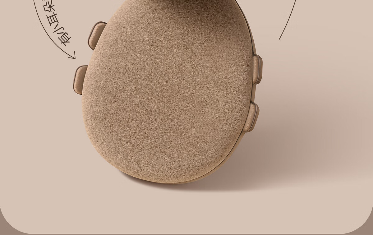 OEIEZ Cushion Puff Foundation Sponge Dual-Use Soft Makeup Beauty Blender Brown 2 Pieces 17
