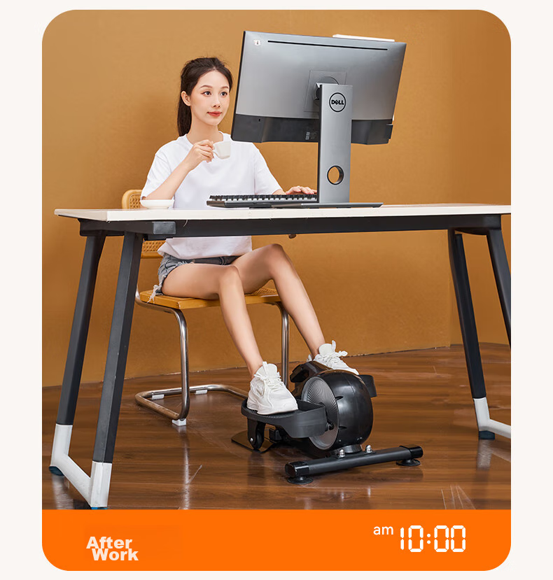 HOT KNEE Elliptical Machine for Home Use, Mini Stepper, Elliptical Trainer, Weight Loss Fitness Equipment, Foot Pedal Machine, Quiet Operation with Adjustable Resistance 12
