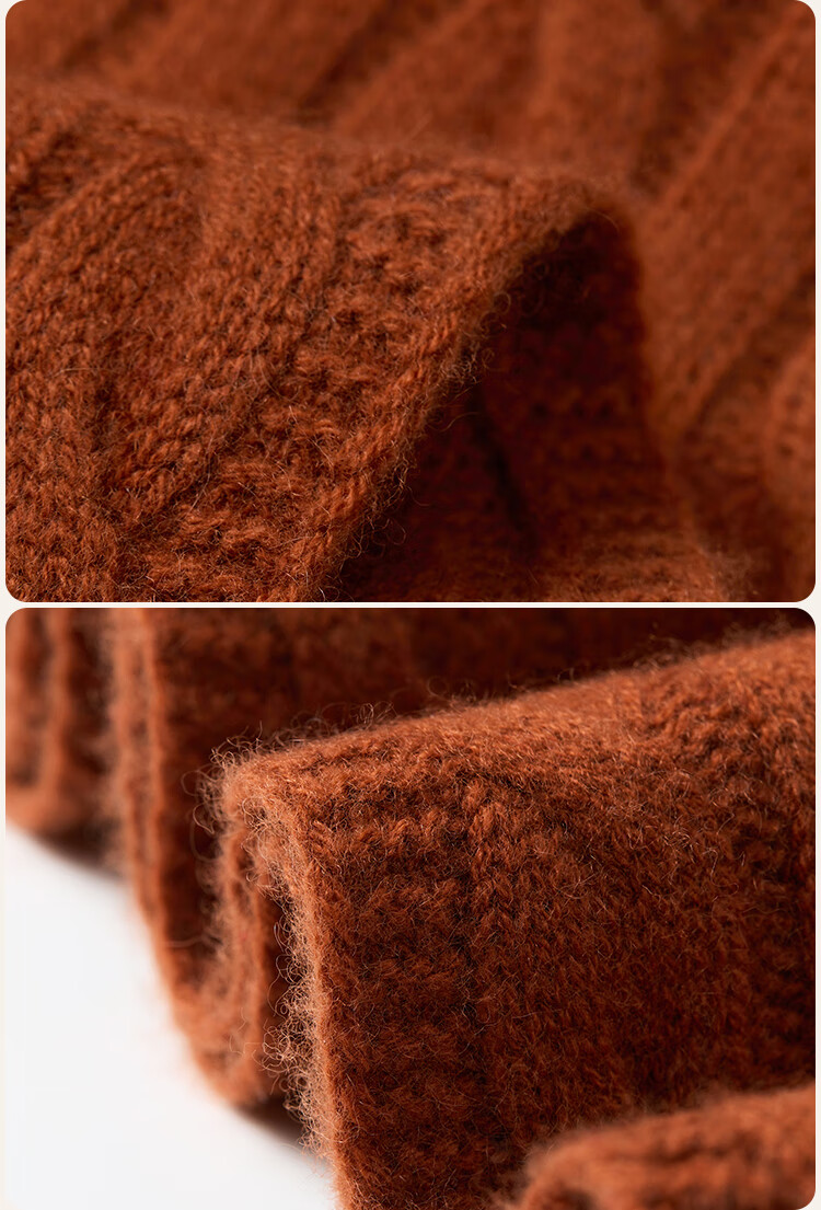 JIUMU Cashmere Scarf for Women, Autumn And Winter Wool Warm Neck Warmer, Gift Box Set for National Day Birthday Present 16
