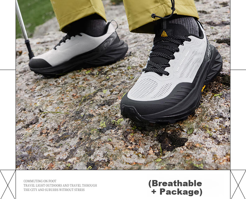 361° Men's Sports Shoes, Breathable Yushan 3 Outdoor Hiking Shock-Absorbing Wear-Resistant Running Shoes for Spring And Summer, Model 672532214-1 9