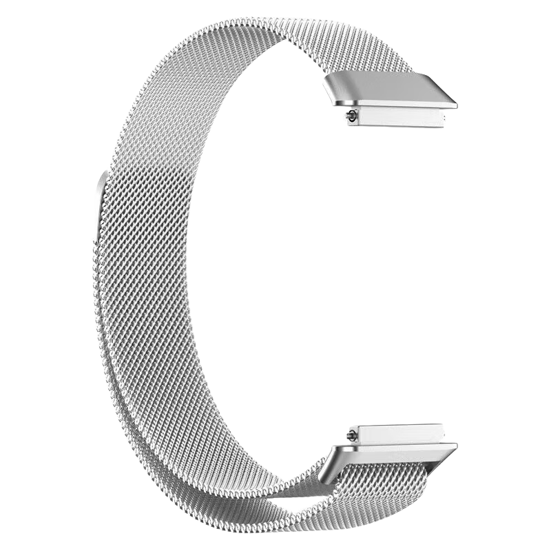 ESCASE Stainless Steel Magnetic Watch Strap Compatible with KeepB4B4Lite Watch, 16mm Universal Milanese Loop, Quick Release, Anti-Slip, Breathable, Suitable for Men And Wome