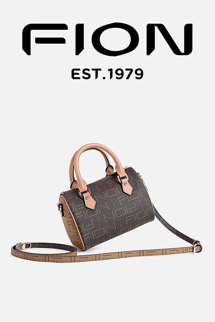 FION Boston Handbag, Women's Tote Bag, Niche Women's Bag, Crossbody Bag, Shoulder Bag, New Style, Birthday Gift 1