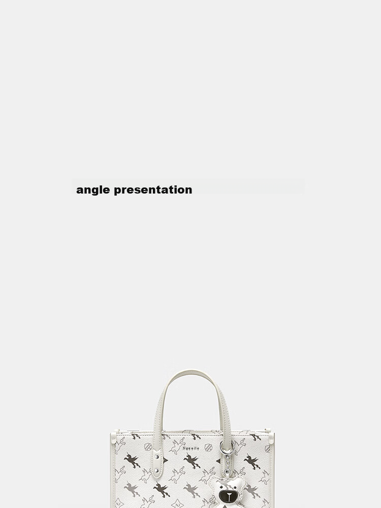 NUCELLE Women's Handbag, 2026 New Pegasus Small Briefcase Tote Bag, Shoulder Crossbody Bag, Handheld Bag, Birthday Gift for Wome 24