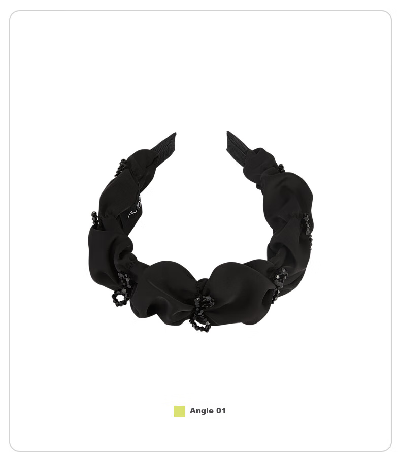 AJIDOU Headband, Dynamic And Cute Crystal Bow, High Crown Headband for Women, Fashionable Versatile Gift for Girlfriend, Mid-Autumn Festival 7