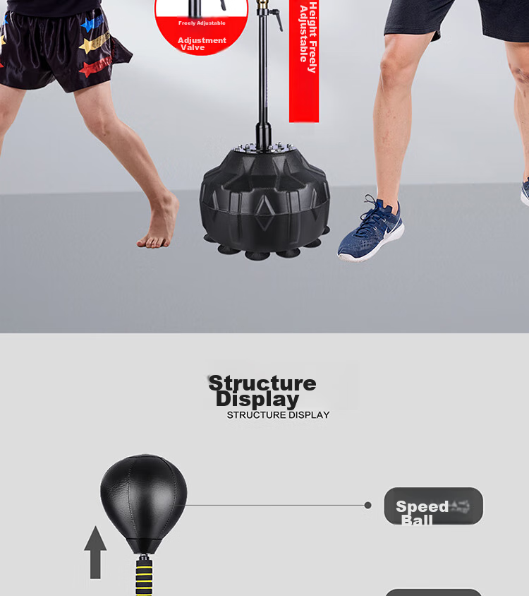 Jingpai Speed Ball, Standing Reaction Target, Punching Bag, Adult Professional Fighting, Evasion Reaction Ball, Boxing Training Equipment 8
