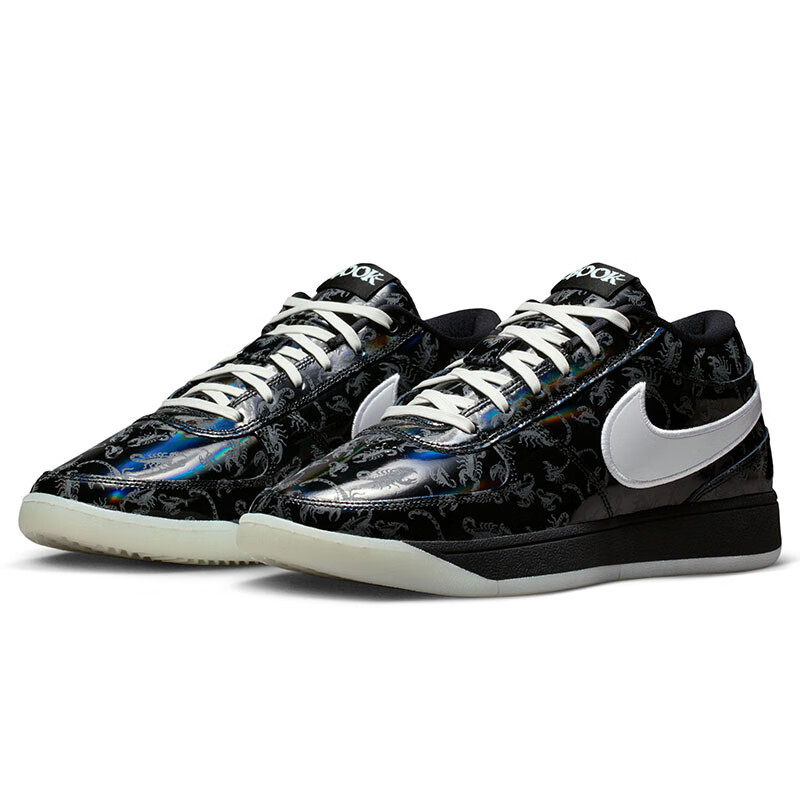 Nike Men's Basketball Shoes Devin Booker BOOK 1 IM7616-001 Black White Laser 42.5