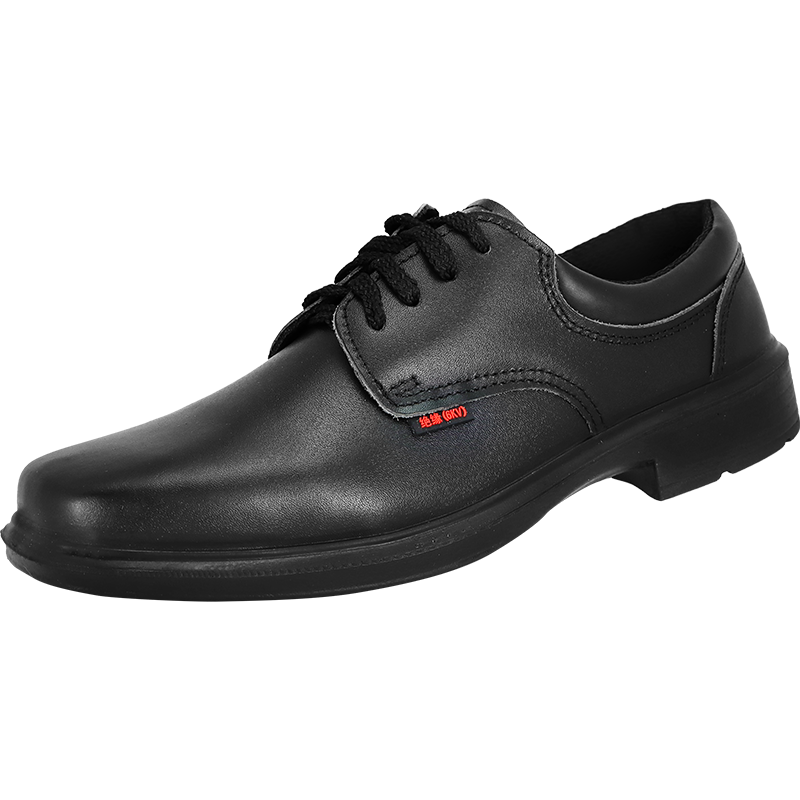DUNWANG Electrical Leather Shoes, Wear-Resistant, 6kV High-Voltage Insulated Footwear, Safety Protection for Men And Women, Lightweight Soft Sole, 8281 Work Shoes, Size 42