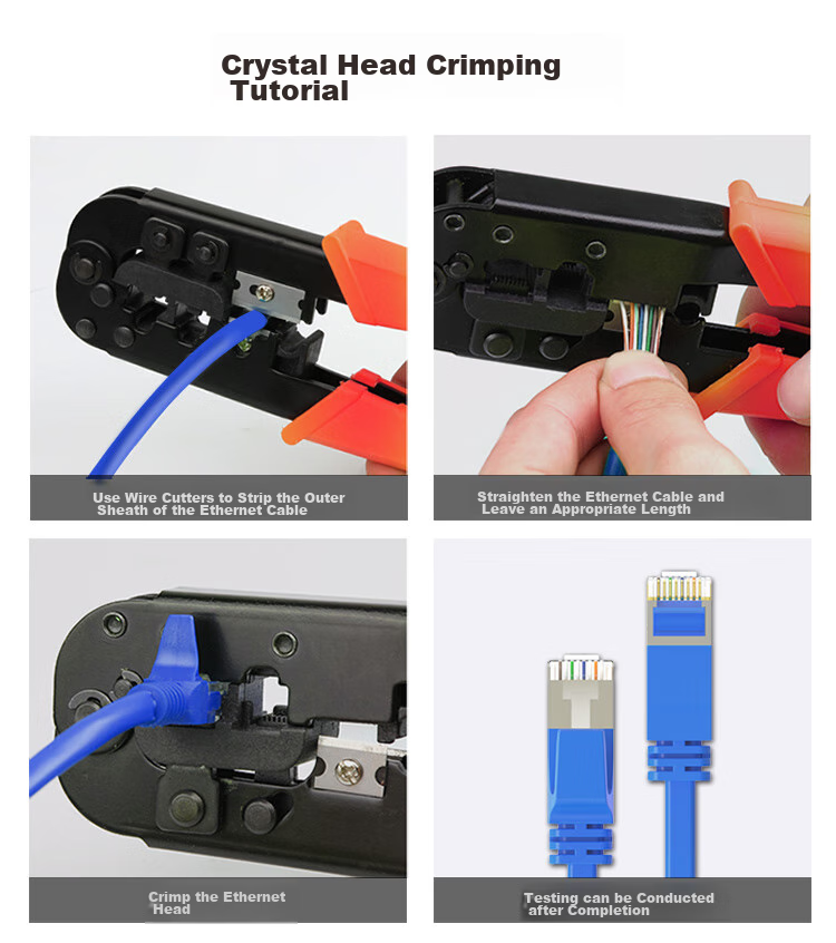 MAXCENT Cat5e Shielded RJ45 Network Crystal Head, 8P8C Computer Network Cable Connector, Cat5e Crystal Head, 50 Pieces/box, MJP-C550 13