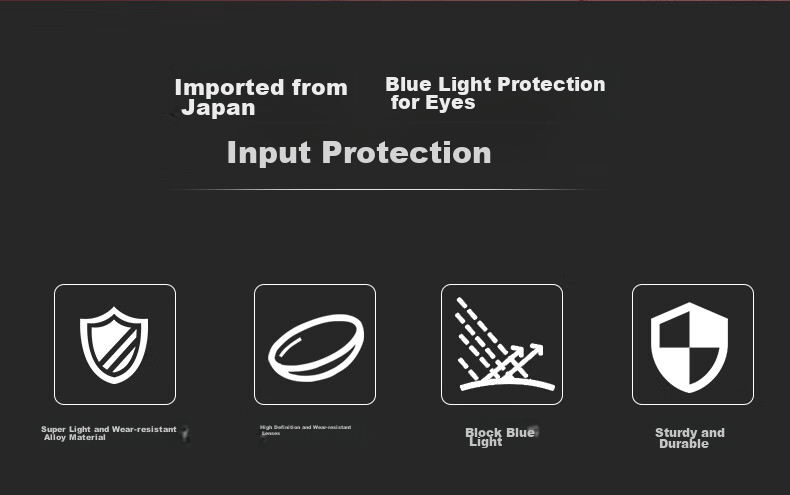 VGO Reading Glasses for Men And Women, Fashionable Ultra-Light High-Definition Anti-Blue Light Bifocal Glasses for Elderly, Model 9602 Black Silver 300 Degrees 10