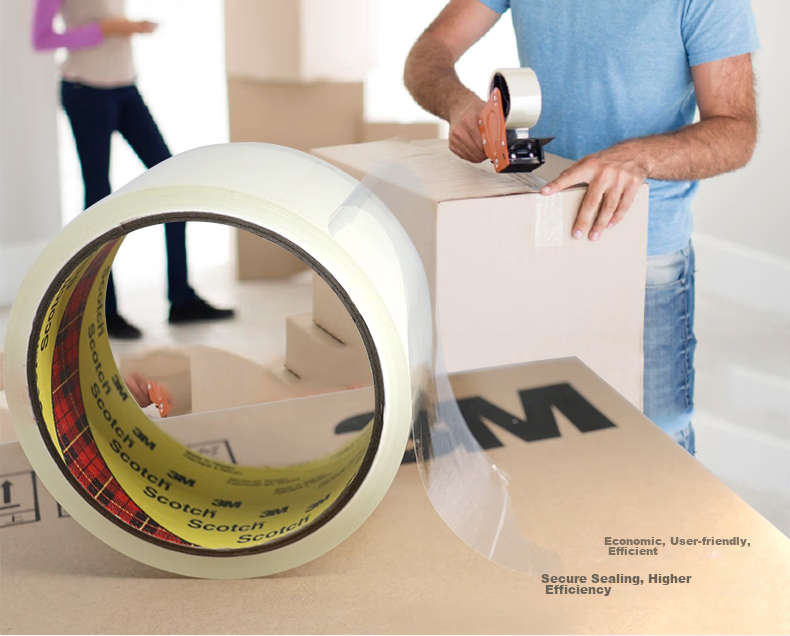 3M Scotch Transparent Multipurpose Packing Tape, Office Supplies, 309, 48mm*90m 2