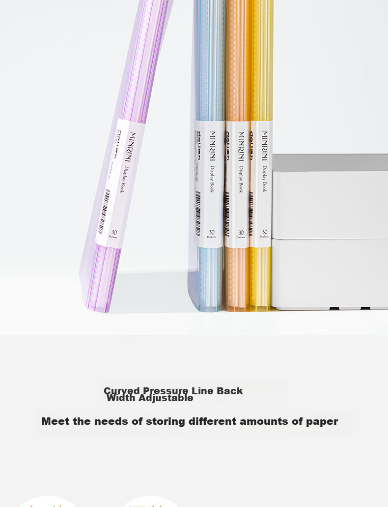 Deli A4 PP Skin-Friendly Document Folder with Sleeves for Prenatal Check-Ups, Report Storage, Certificates Collection, And Sheet Music Organizer - Random Color PQ603-30 4