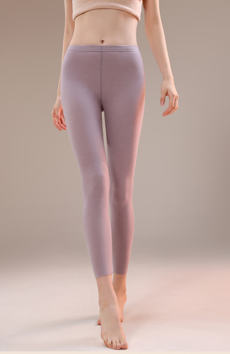 MiiOW Authentic Cashmere Thermal Pants Women's Silk Heating Thickened Autumn Winter Cotton Wool Leggings 2
