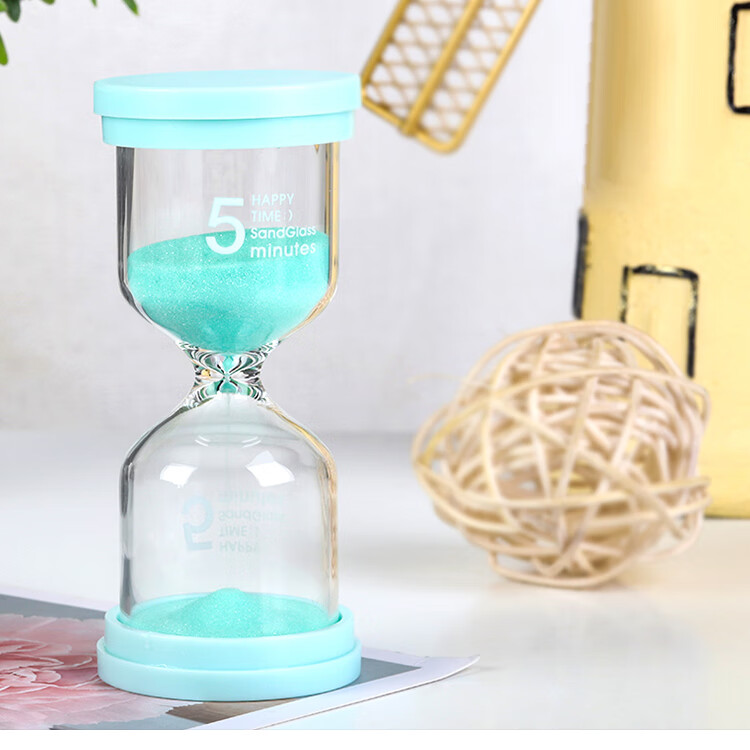 Jidukongjian Creative Macaron Sandglass Ornament, 30-Minute Timer, Graduation Season Birthday Gift, Study Prize, Student Stationery 14