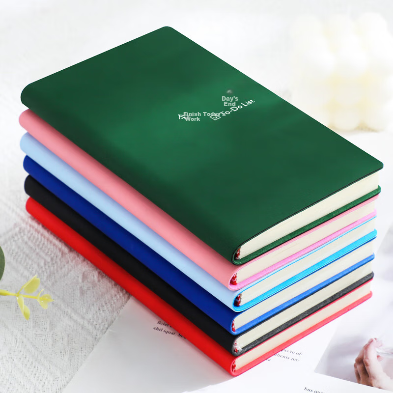Zuolanzhe Daily Planner A6 Schedule Book, Daily Task List, Portable Self-Discipline Check-In Book, High-Quality Notebook, Time Management Efficiency Manual, Journal, Customizable, Dark Gree