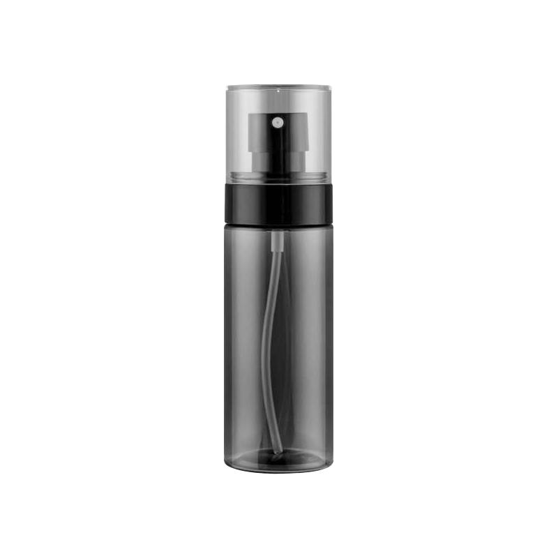 Jianyingshu 80ml Cool Gray Straight Round Spray Bottle, Travel Refillable Bottle, Toner Ultra-Fine Mist Facial Hydrating Small Spray Bottle