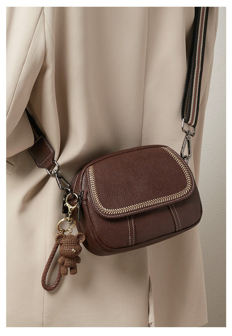 FOXER First Layer Cowhide Women's Large Capacity Shoulder Bag Crossbody Small Bag Luxury Girlfriend Birthday Gift 12