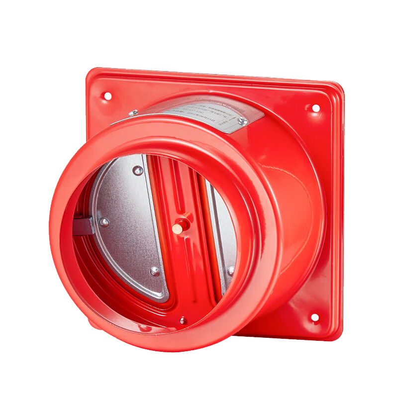 Submarine GN100 Bathroom Check Valve Exhaust Fan, Shower Valve Backflow Prevention Valve, Thickened Carbon Steel, Rodent-Proof, Built-In Fuse Device