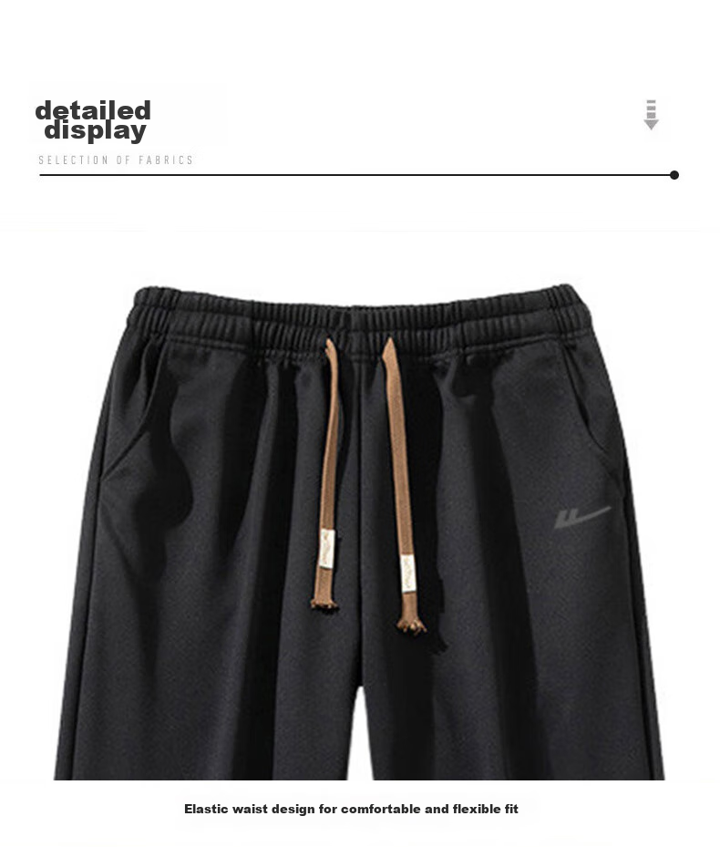 Warrior Casual Pants for Men, Spring And Autumn Loose Straight-Leg Wide-Leg Trousers, Trendy Versatile Sports Pants for Me 10