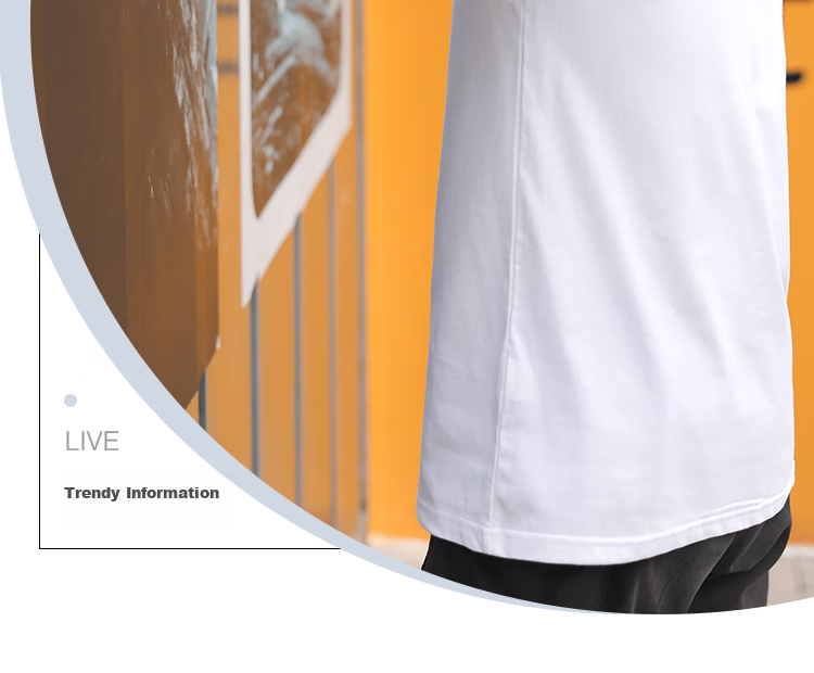Nanjiren Men's Summer Heavyweight Pure Cotton Short Sleeve T-Shirt Basic Casual Solid Color Half Sleeve Top 12