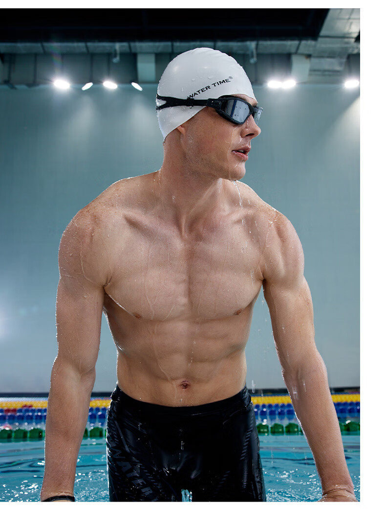 WATERTIME / Shuichuan Anti-Fog Swimming Goggles for Men And Women, High-Definition Coated Swim Cap, Swimming Glasses And Swim Cap Set 20