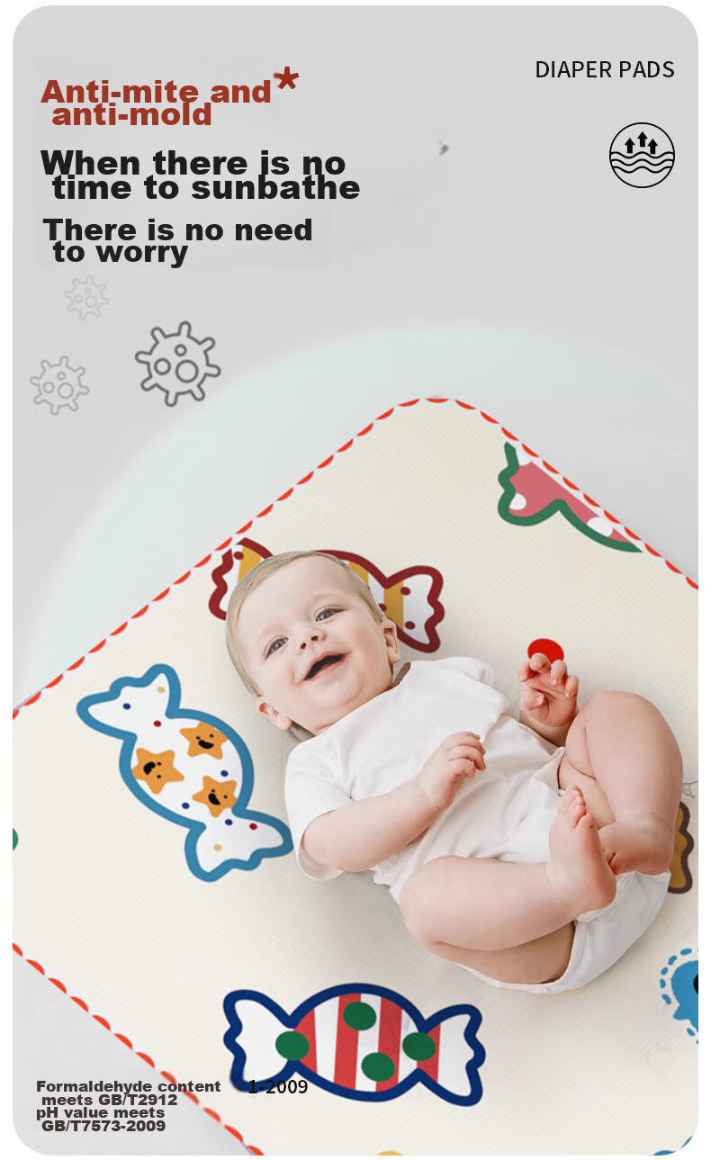 Peppa Pig Mom Baby Waterproof Washable Urine Pad Mattress Protector Menstrual Pad 1.5m x 2m 14