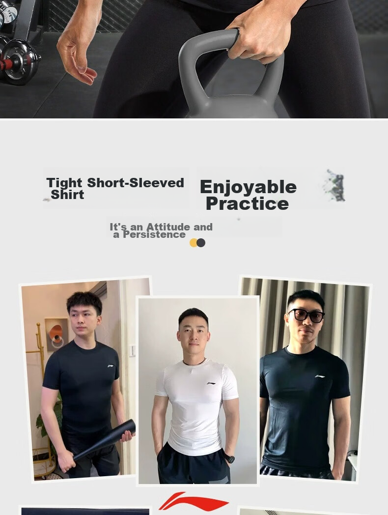 LI-NING Sleeveless Sports Running Quick-Dry Vest for Men and Women Yoga Fitness Breathable Cool Top Black 2XL 2