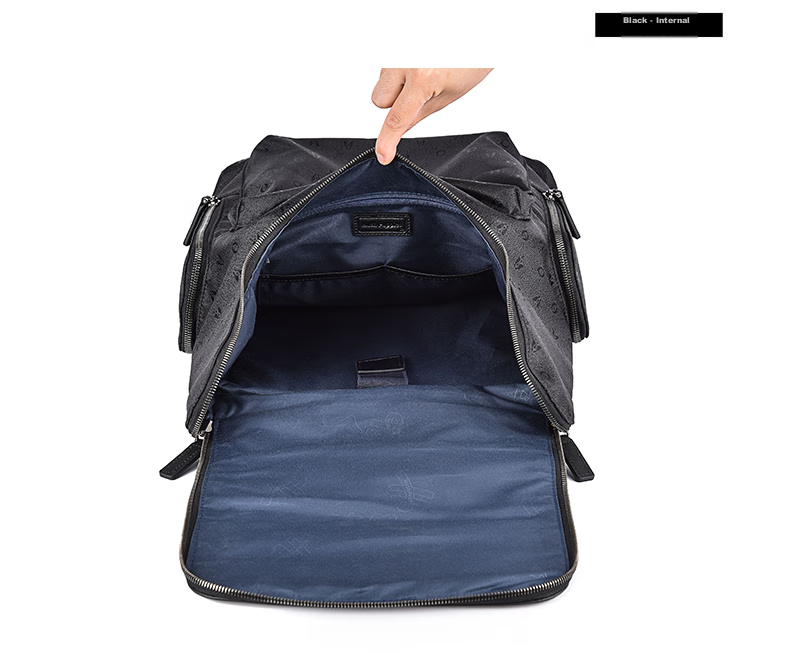 Hush Puppies Business Backpack, Large Capacity Men's Laptop Bag, Multifunctional Birthday Gift for Boyfriend 13