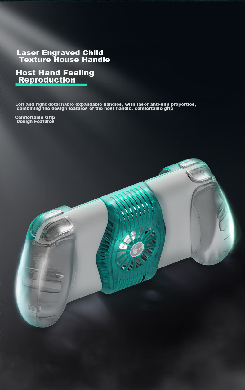 GAMESIR X3 Pro Aurora Cooling Gaming Controller Type-C for Apple IPhone 15, Android Switch, Mobile Games, Racing, Genshin Impact 6