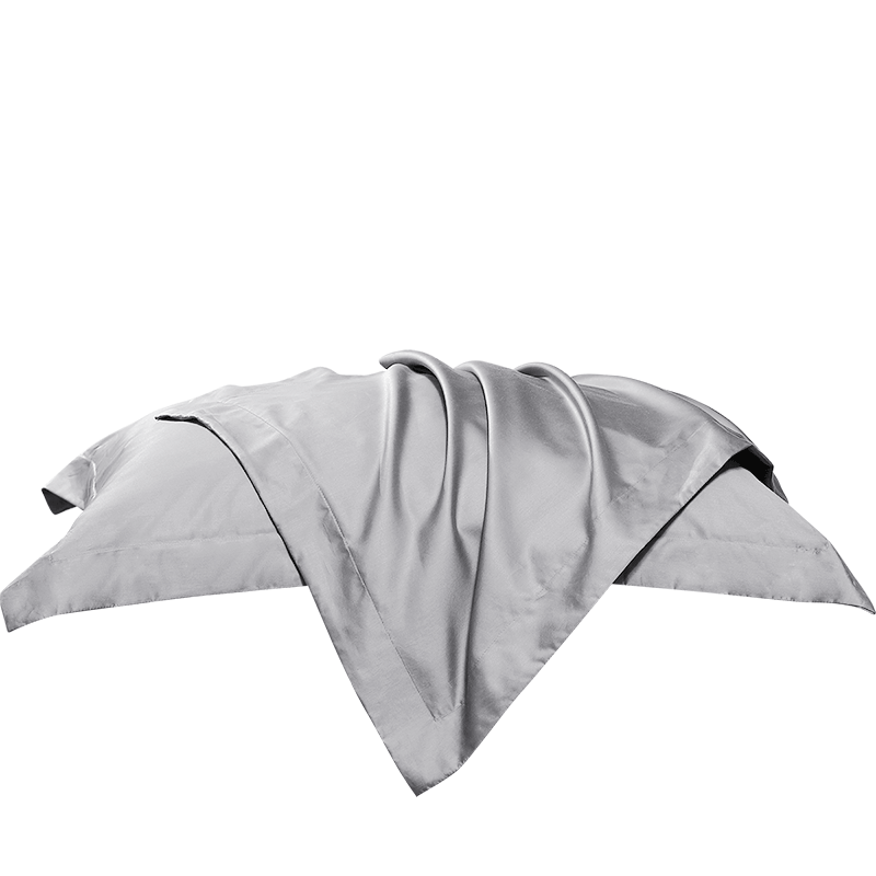 FUANNA Pure Cotton Pillowcase 80-Count Long-Staple Cotton Antibacterial Pillowcase Pair 48x74cm