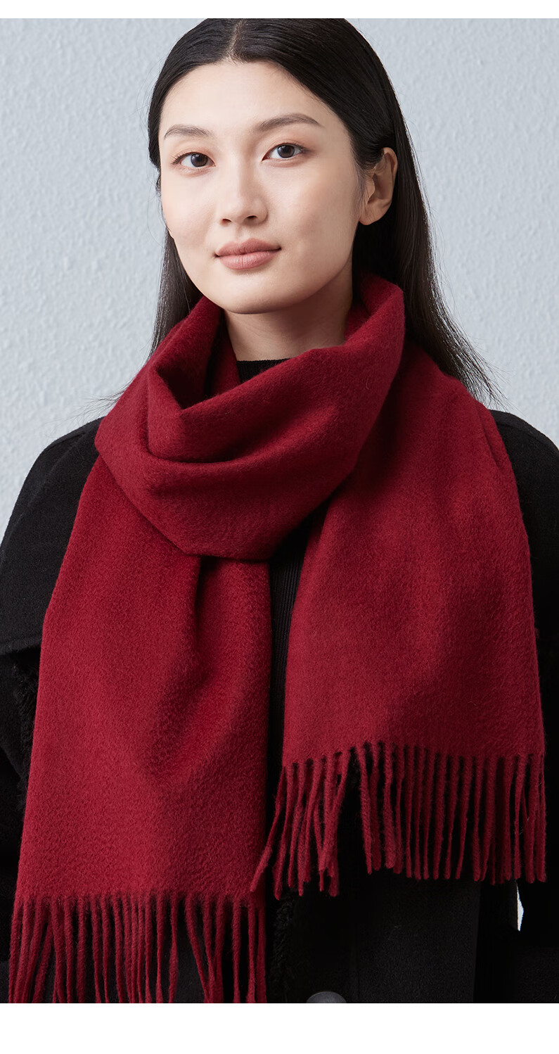 Hodo 100% Cashmere Scarf for Women, Winter Warm Thick Neck Warmer, Birthday Gift Box for Mom And Girls 7